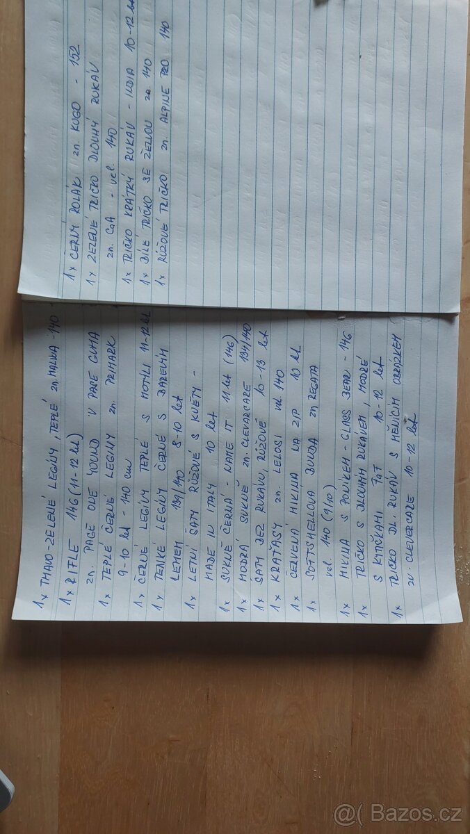 Balik oblečení holka 10-12 let - 5