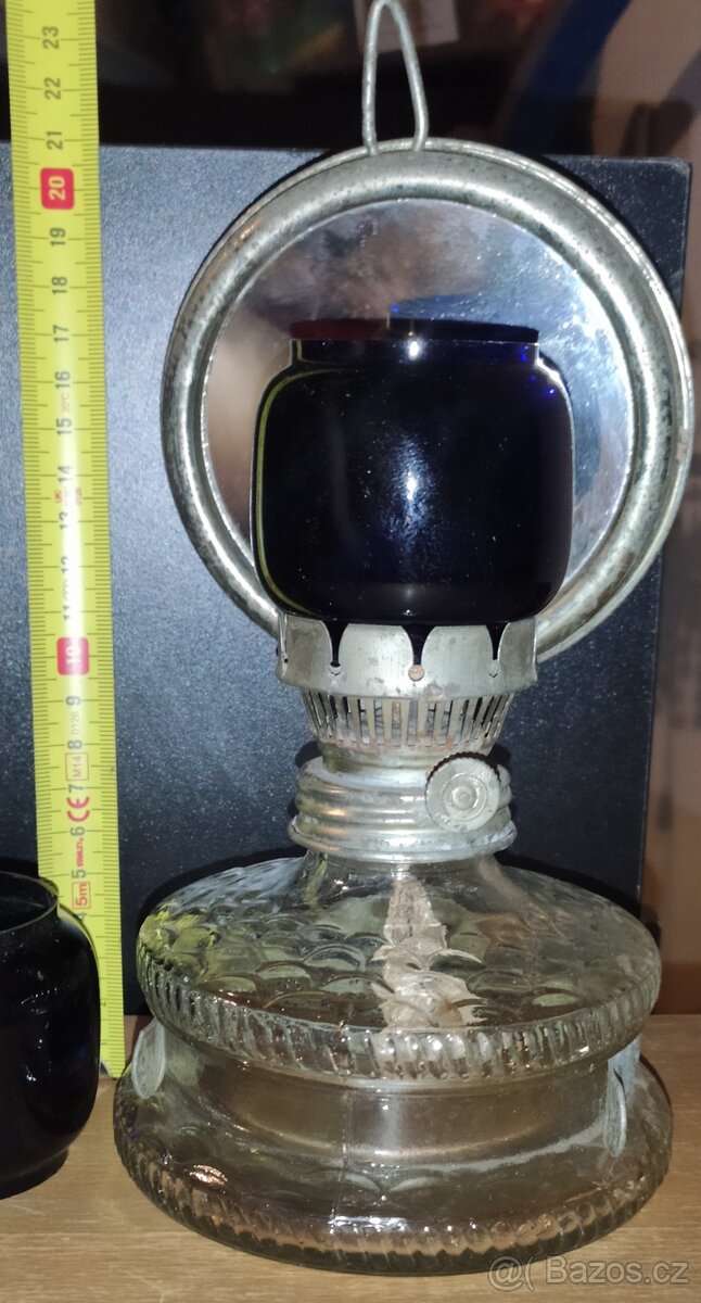 Barevné i čiré cylindry pro petrolejové lampy - 5