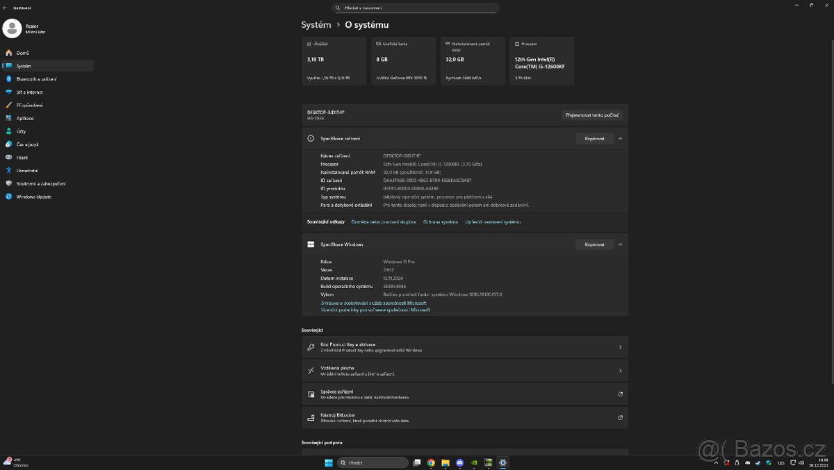 Prodávám MSI NVIDIA RTX 3070Ti - 5