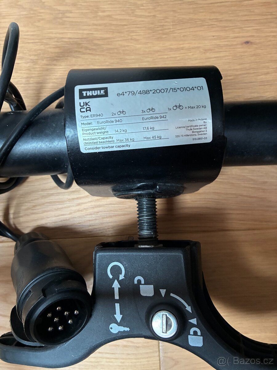Nosič kol Thule EuroRide 940 - 5