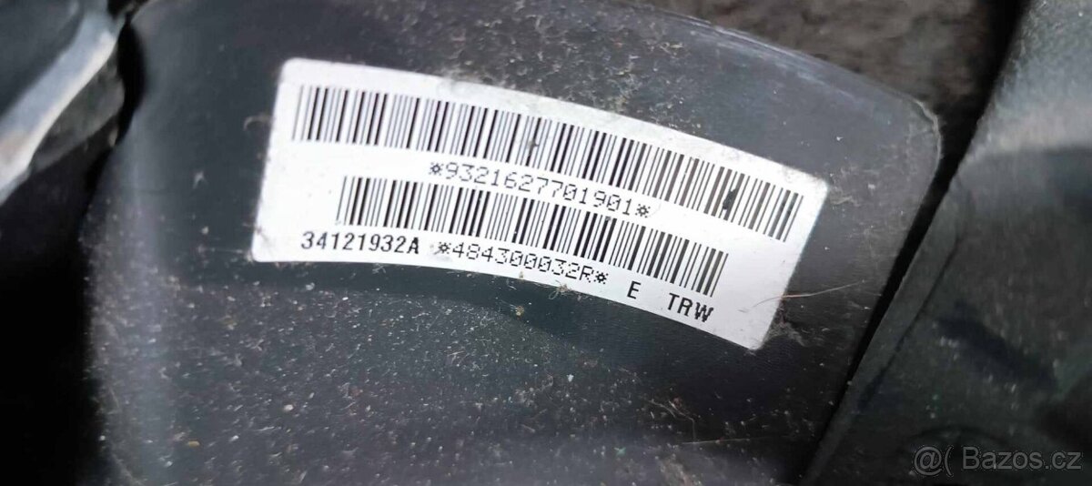 Renault Master III 2.3DCI páčky pod volant, VOLANT NEMÁM - 5