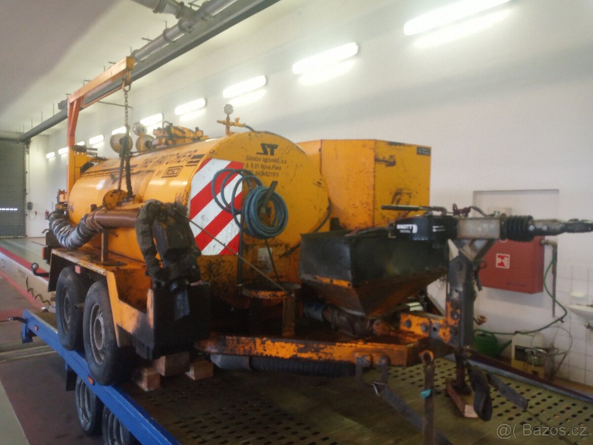 Prodám tažná vyspravkova souprava rosco 2000 s tp a spz - 5