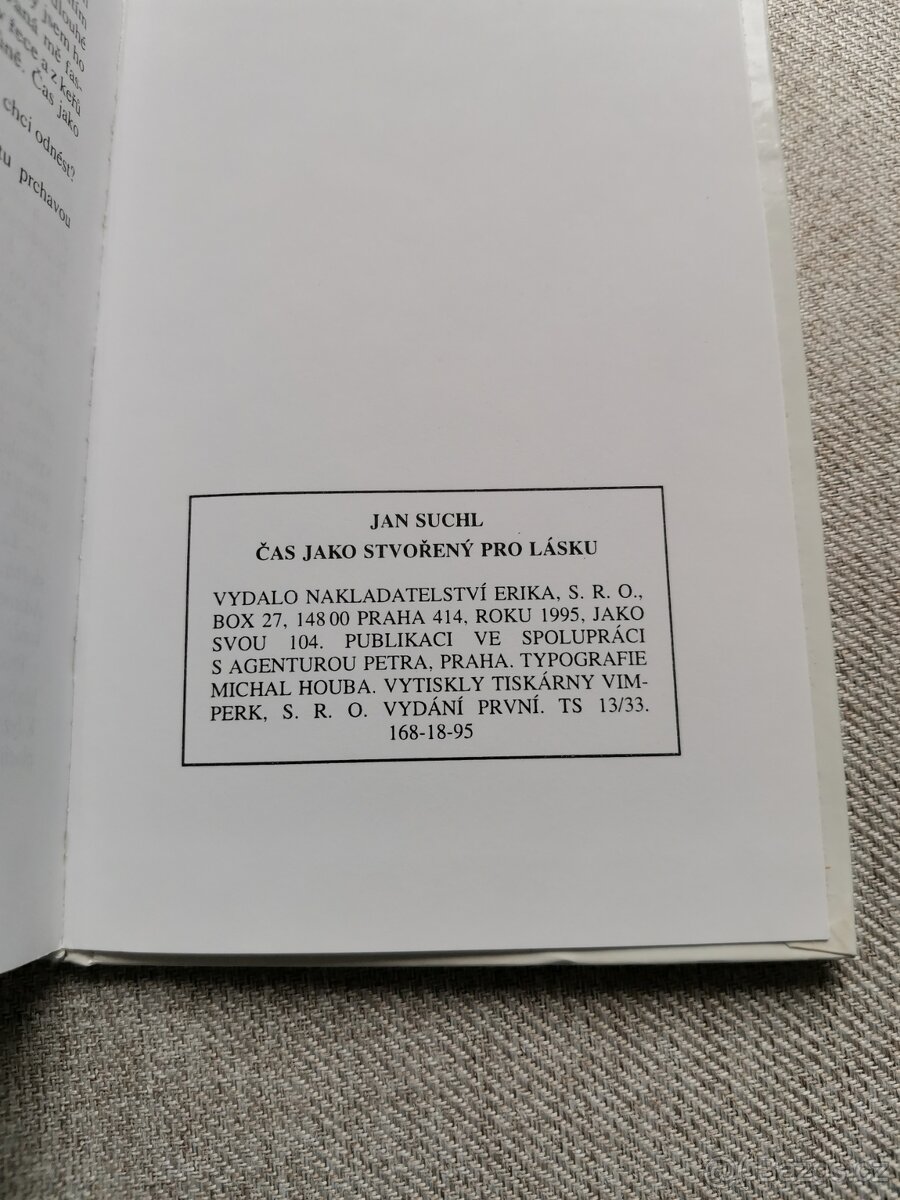 Čas jako stvořený pro lásku - Jan Suchl - 5