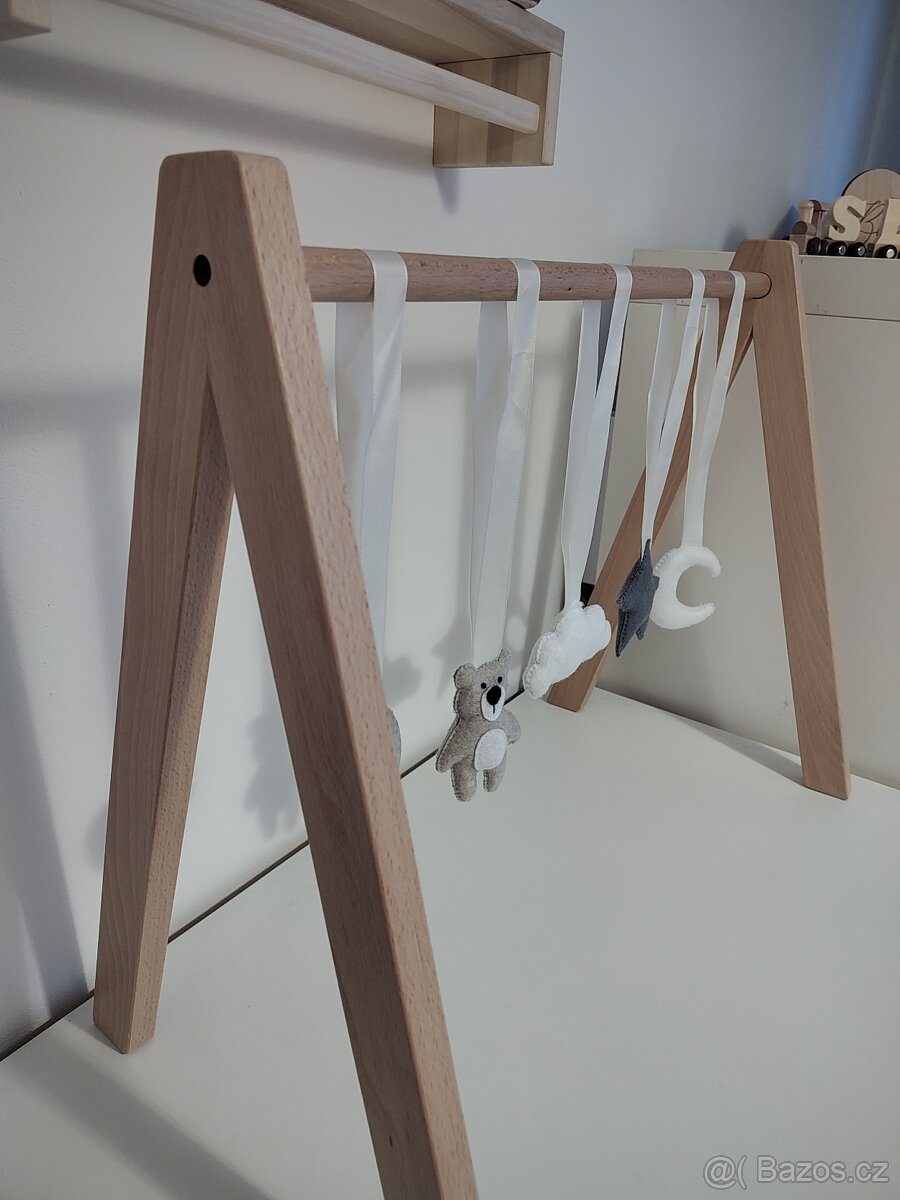Dřevěná hrazdička pro miminko - 5