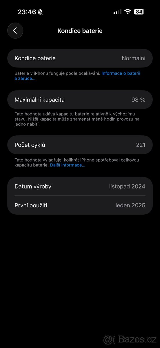 IPhone 16pro Max 256gb Gold záruka - 5