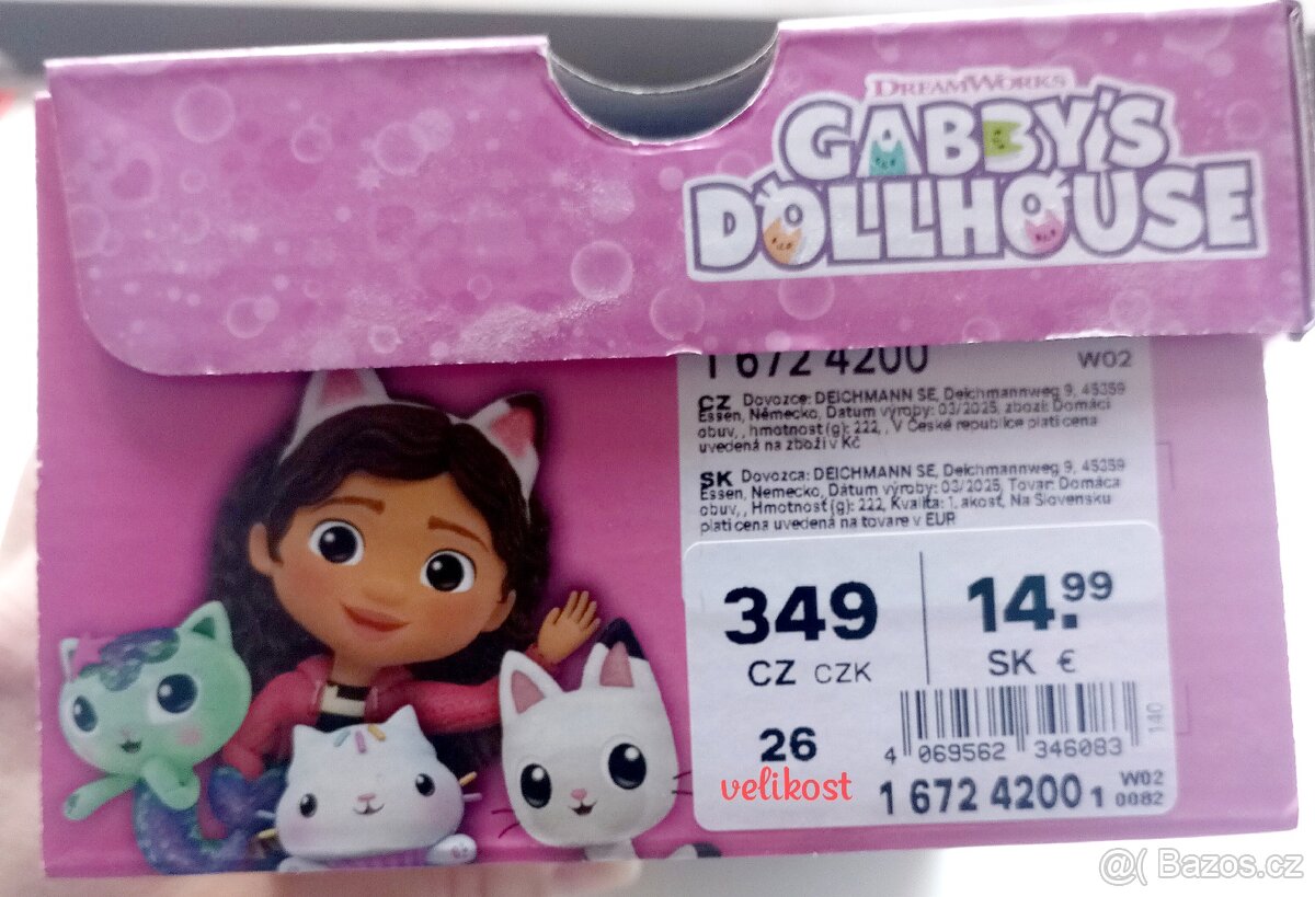 Boty dětské dívčí nové - 5