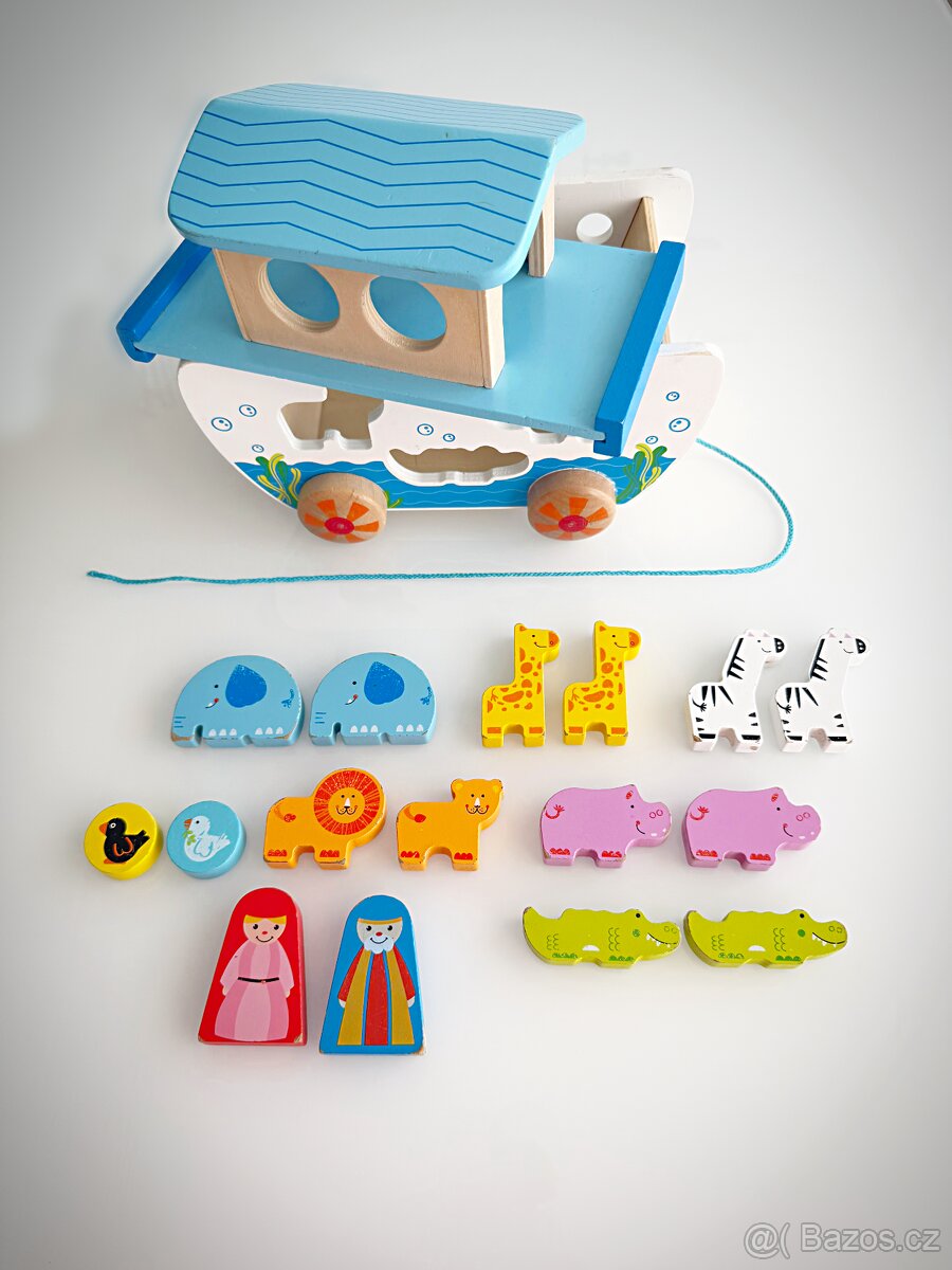 Sada dřevěných hraček Hape - 5