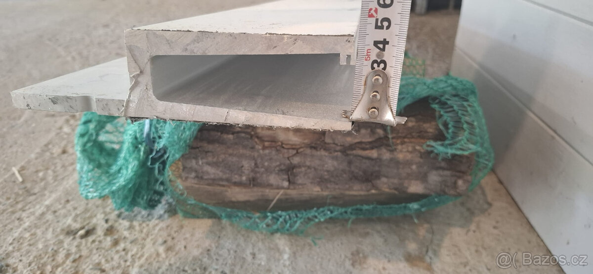 Alu profil U pro skleněné zábradlí 190cm - 5