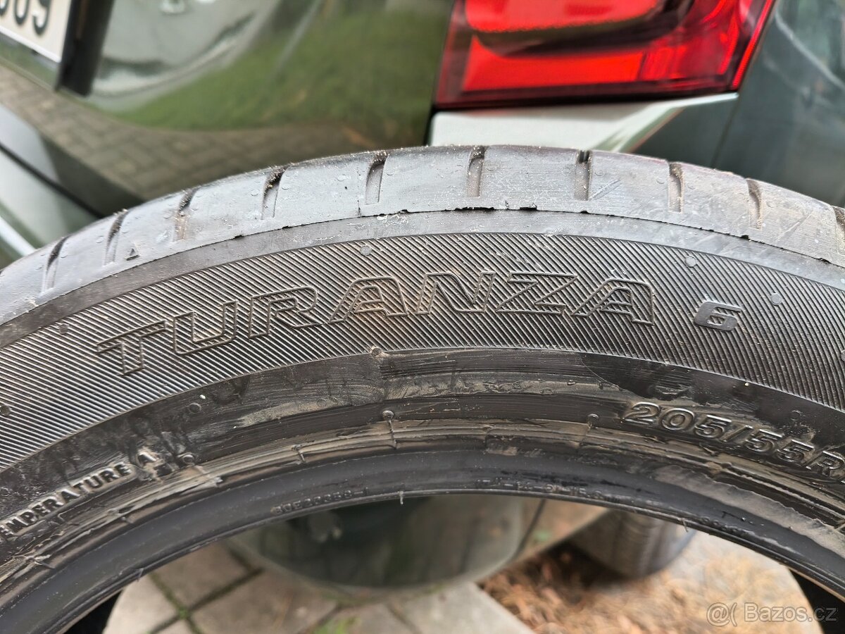 Sada letních pneu Bridgestone - 5