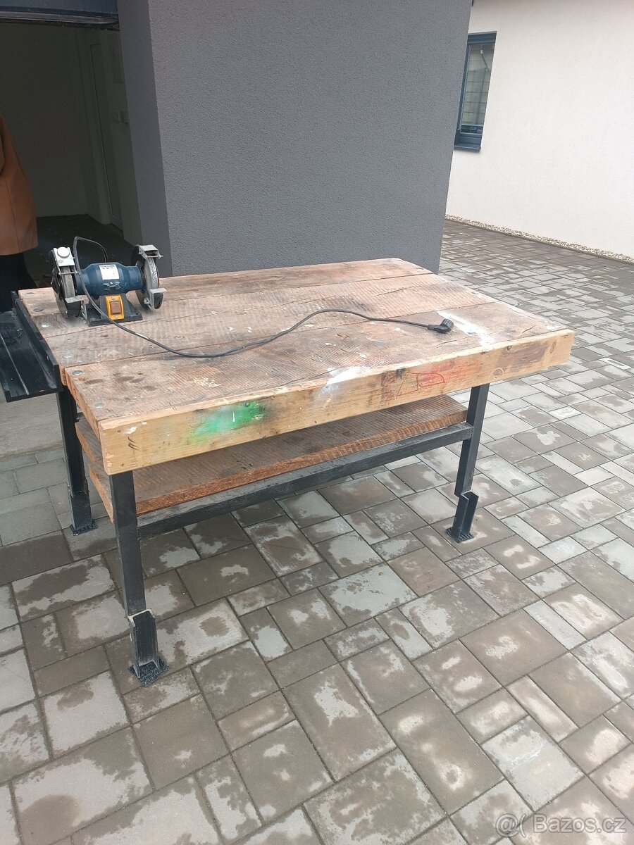Robustní dílenský stůl - 5