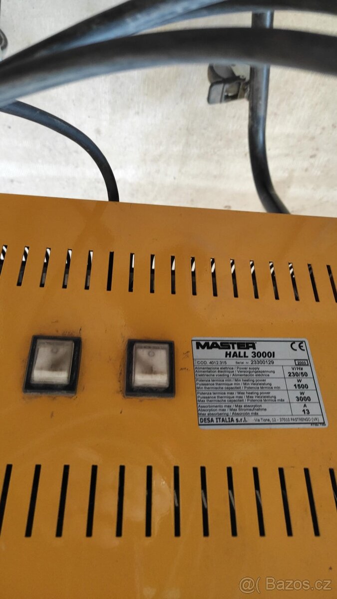 Elektrické infračervené topidlo Master - 5