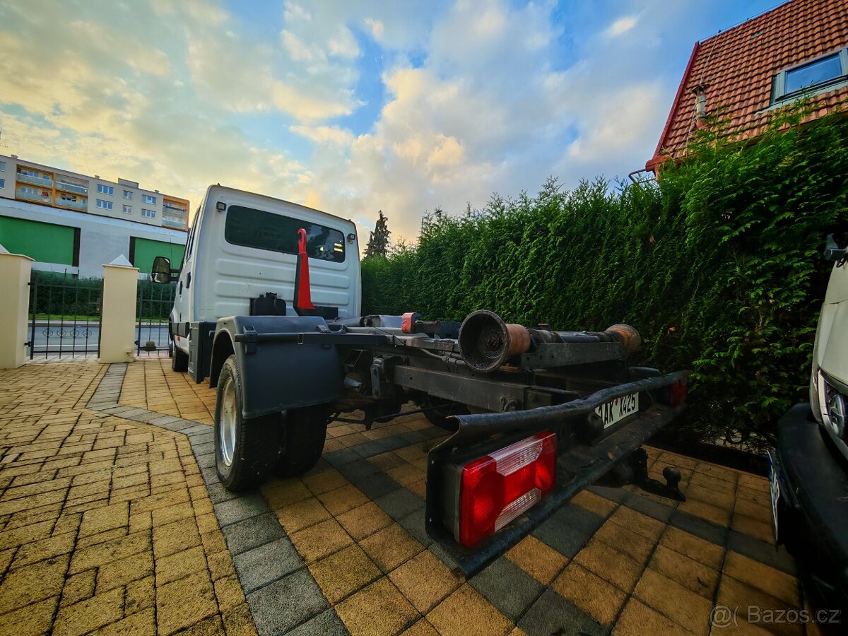 Iveco Daily 35S18C Dublecab (7 míst) - nosič kontejneru - 5