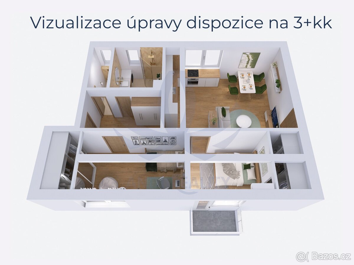 Prodej bytu 2+kk, 70 m² - Poděbrady, ev.č. 00149 - 5