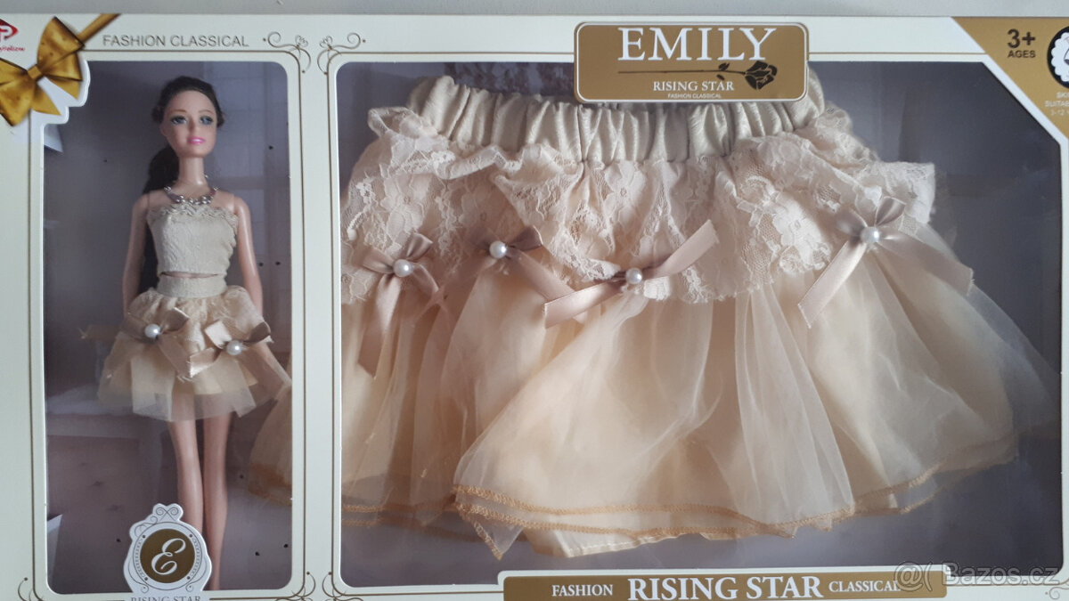 Panenka "Barbie" se stejnou sukýnkou pro holčičky - 5