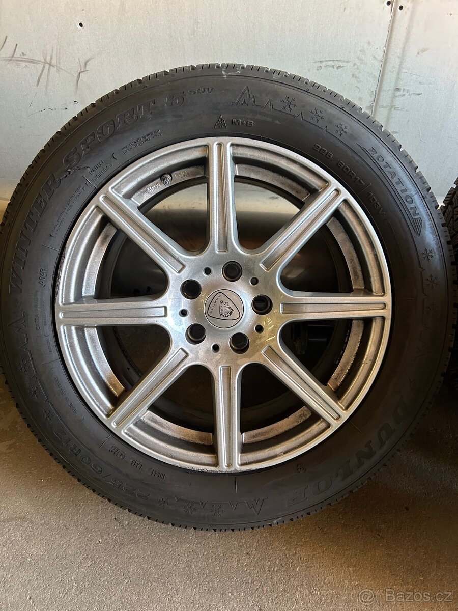 Alu kola 5x112 8J x 17” ET 45 + pneu - 5