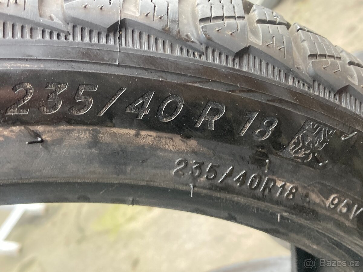 4x Michelin 235/45r18 7mm Zimní - 5