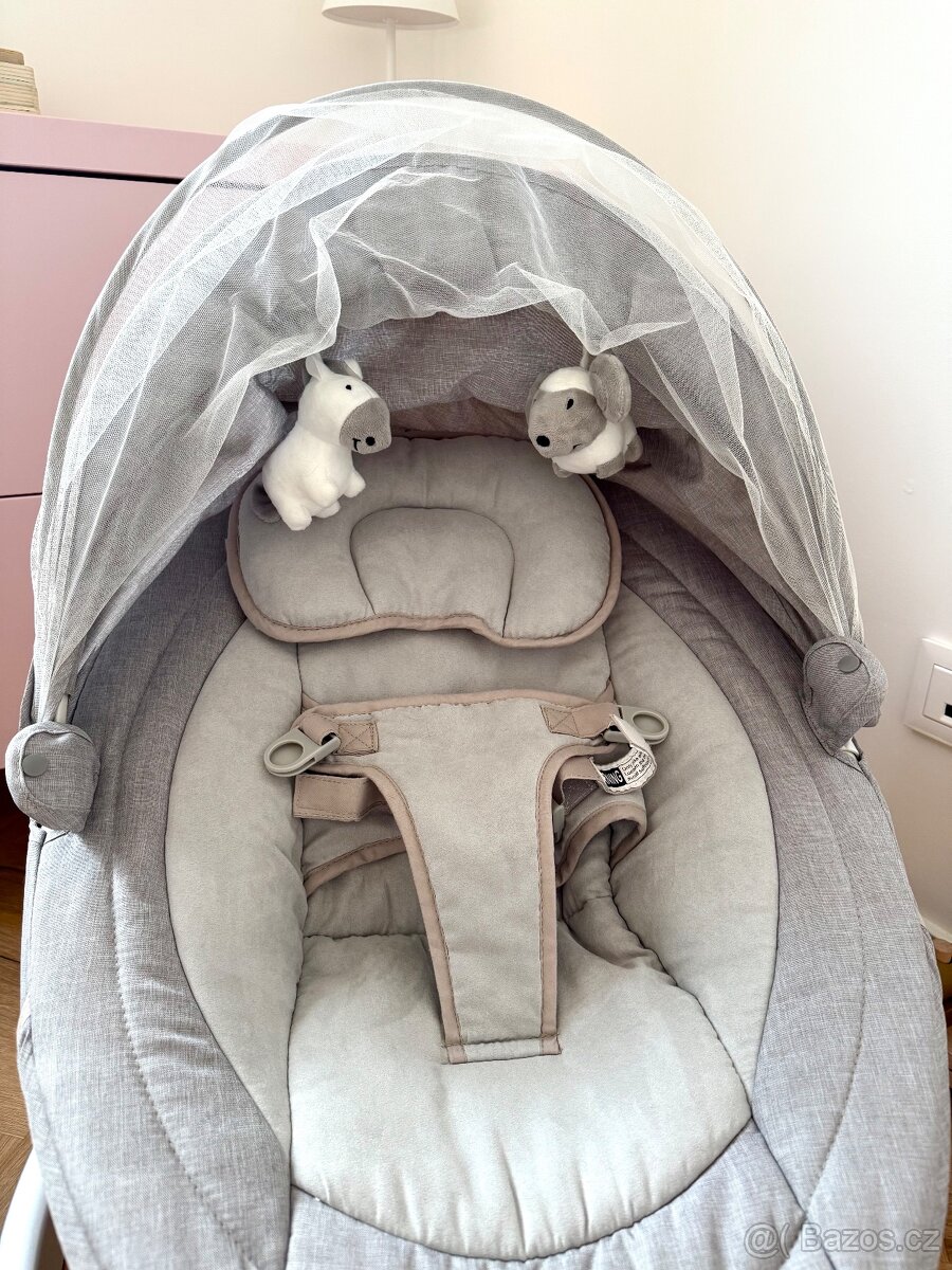 Elektrická houpačka a lehátko Mama Kiddies Premium 2v1 s - 5