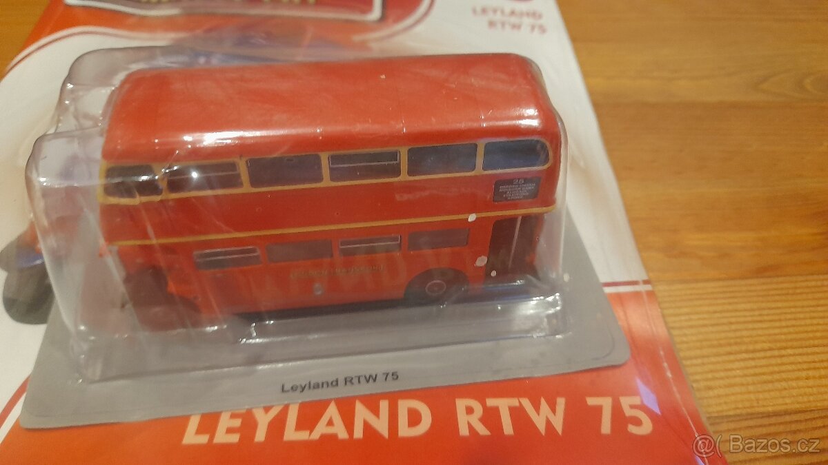 Dvojposchoďový autobus LEYLAND RTW 75 org.zabalený - 5
