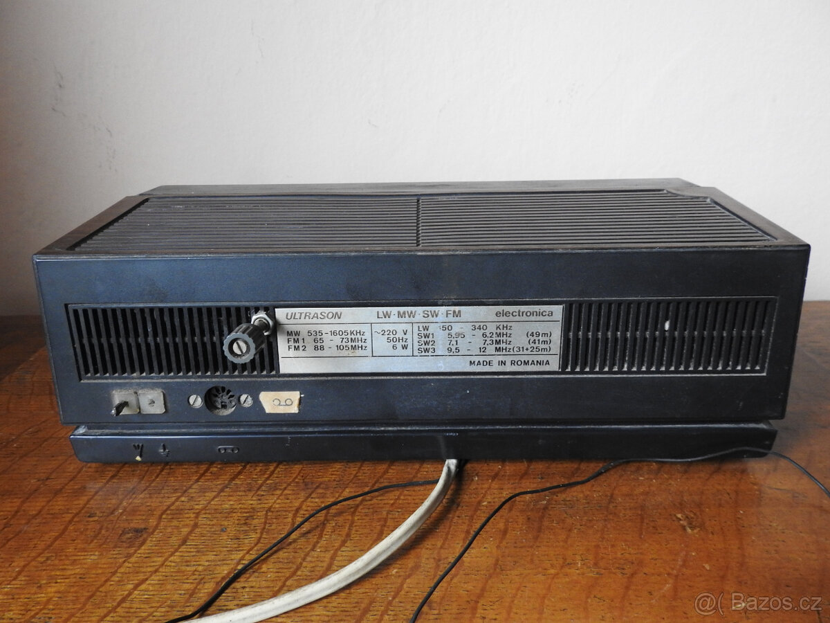Tranzistorové rádio Ultrason Elektronica - 5
