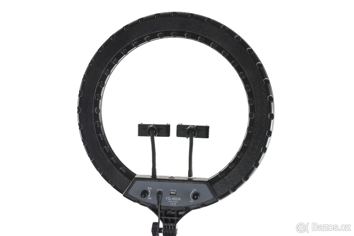 LED stmívatelné kruhové světlo 46cm + stativ - 5