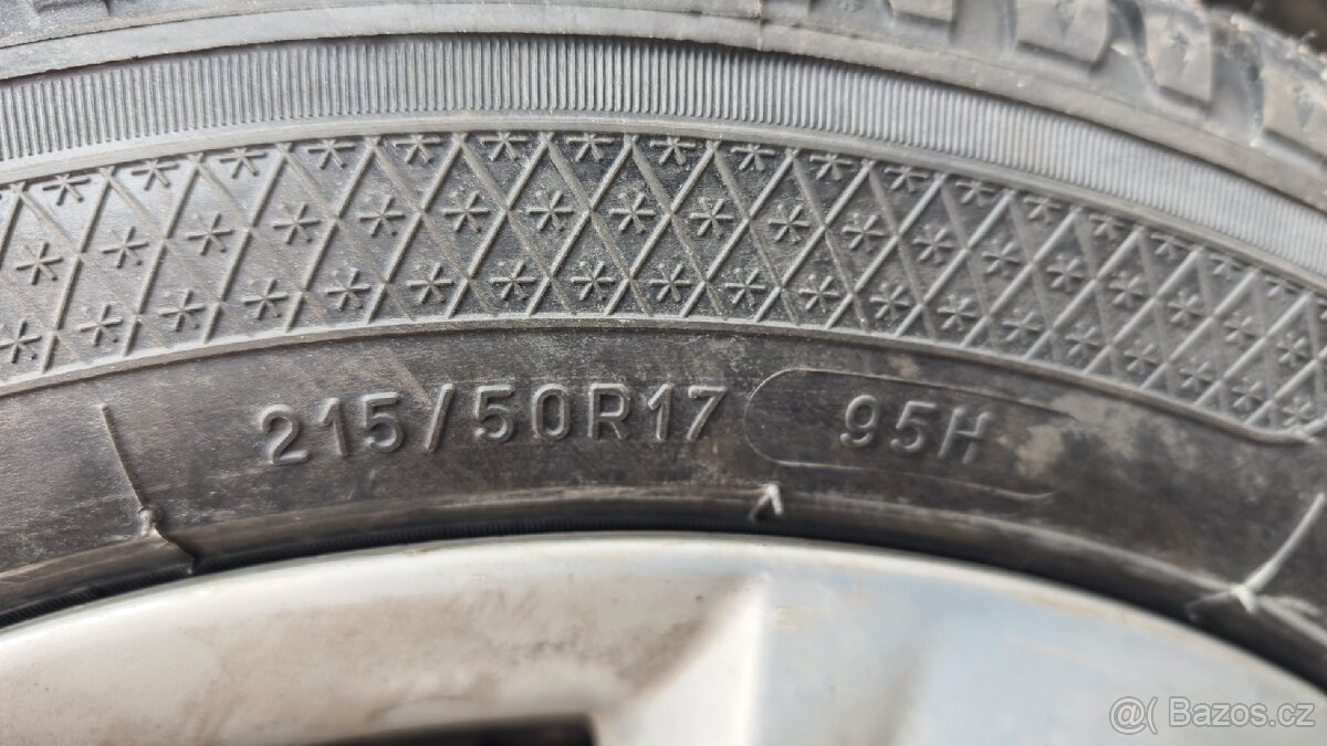 Nové - 4 ks Pneu 215/50 R17 Kleber Krisalp HP3 - 5