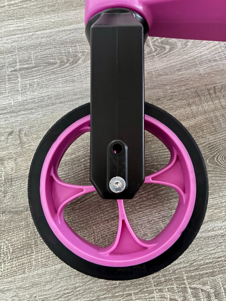 FUNNY WHEELS Rider SuperSport 2v1 růžové odrážedlo - 5