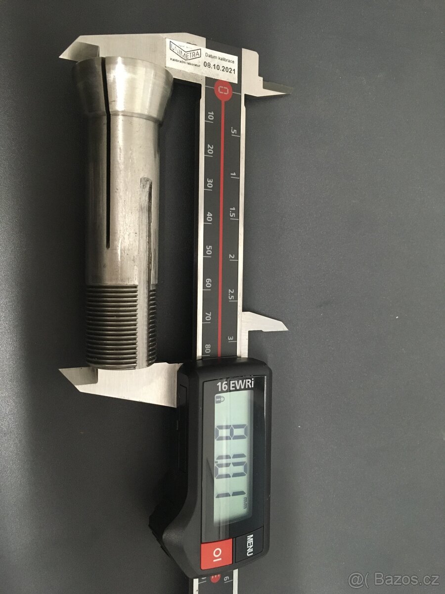Kleštiny k CNC soustruhu cca 200 ks, 1ks/350kč - 5