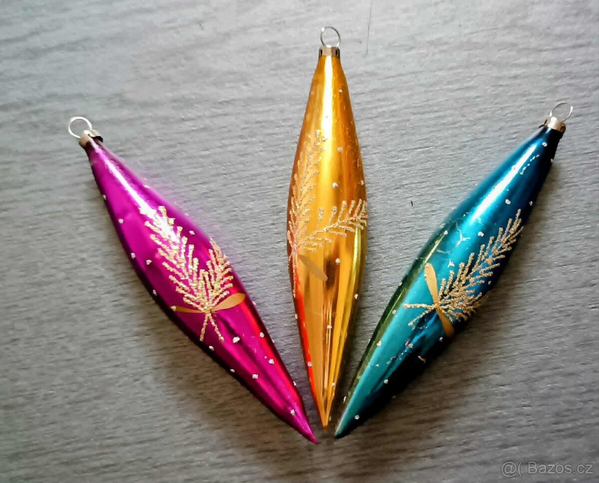 Retro vánoční ozdoby - 5