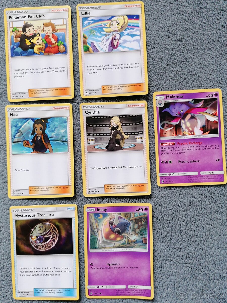 Pokémon karty - Unified Minds, Cosmic Ec.236 série 156, 131 - 5