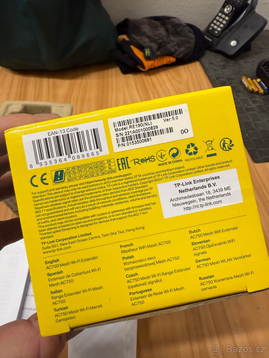 WiFi Extender TP-Link AC750 - 5