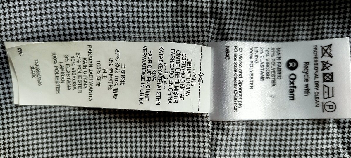 Černý kabátek M&S - 5