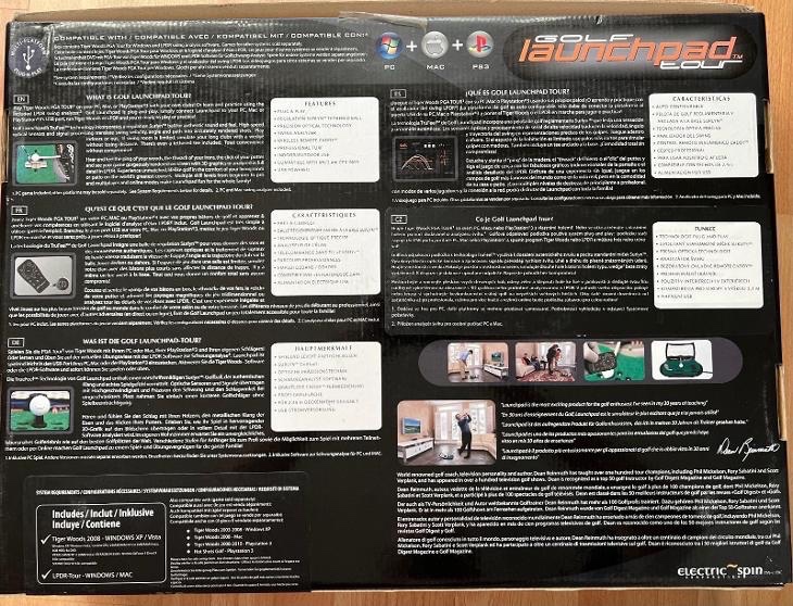 Golfovy simulator Launchpad Tour Cd se softwarem na odpaly d - 5