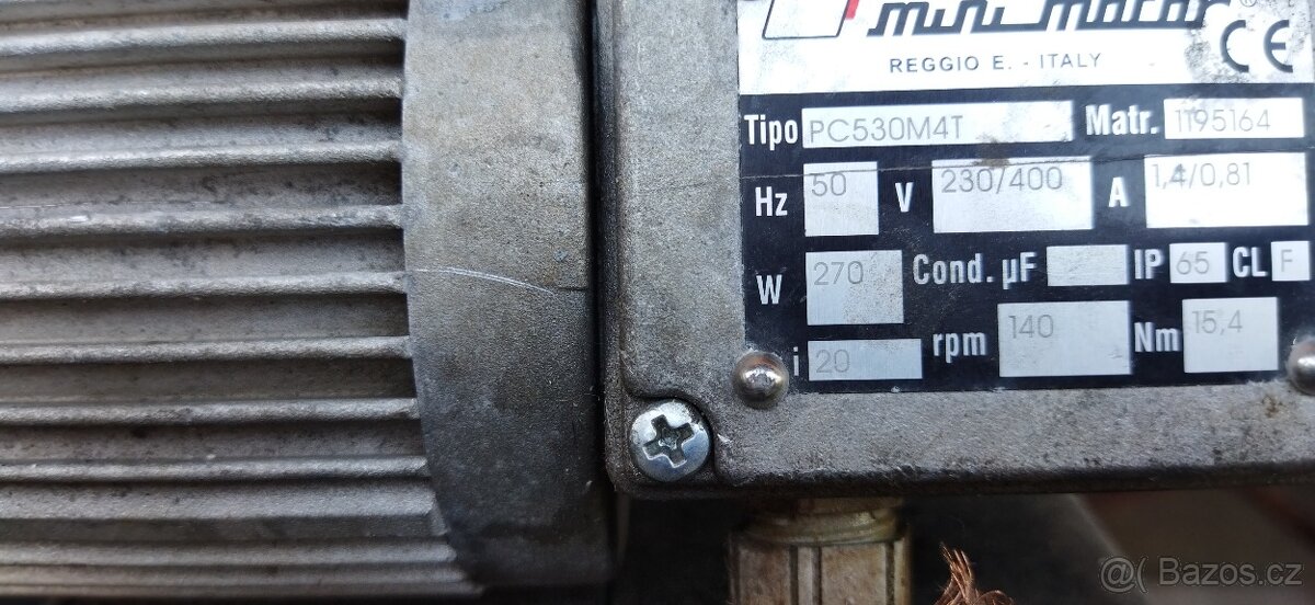 Motorek na gril na 380V /220V - 5