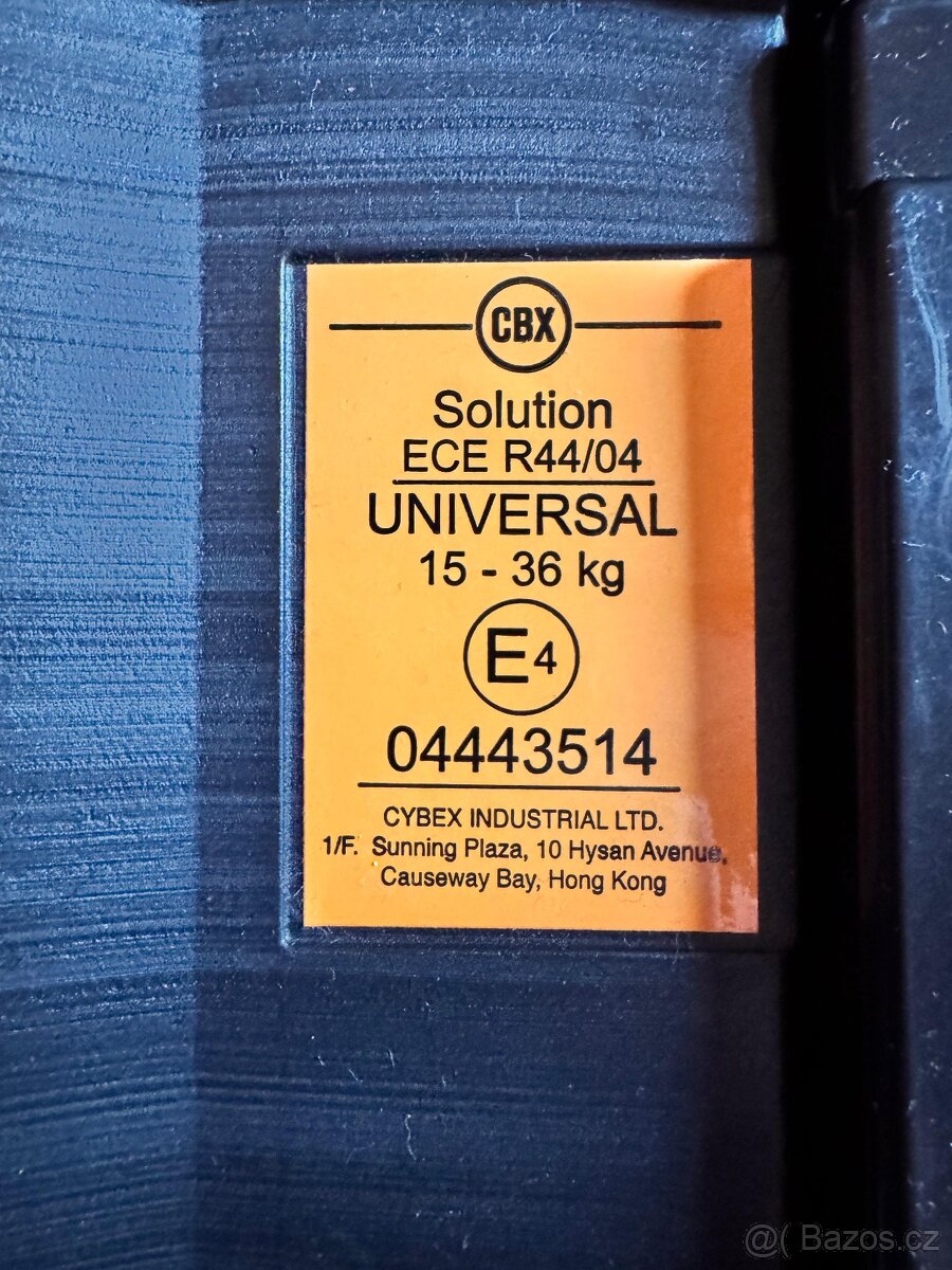 Cybex Solution ECE R44/04 universal 15-36kg - 5