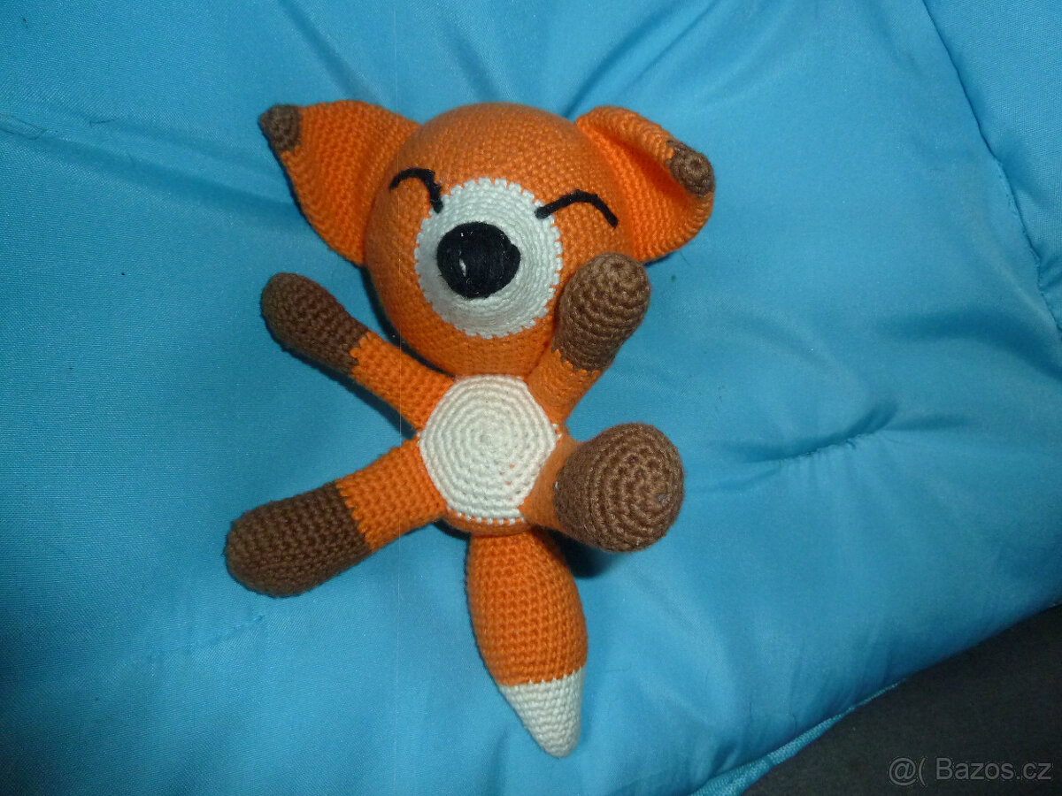 Liška,hračka,jako nová - 5