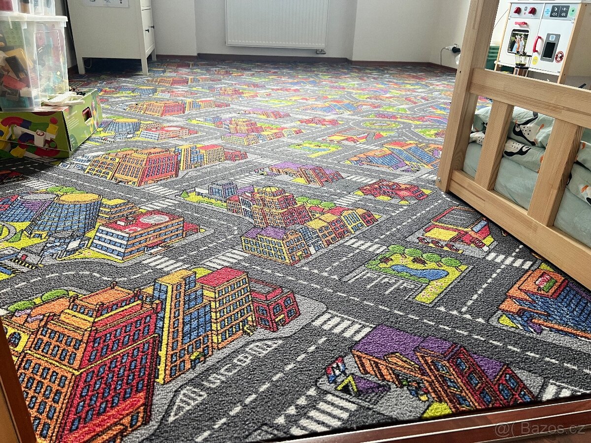 Dětský koberec město - 5