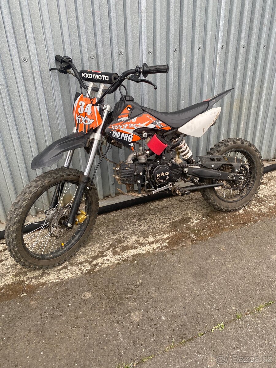 Pitbike kdx 125 ccm