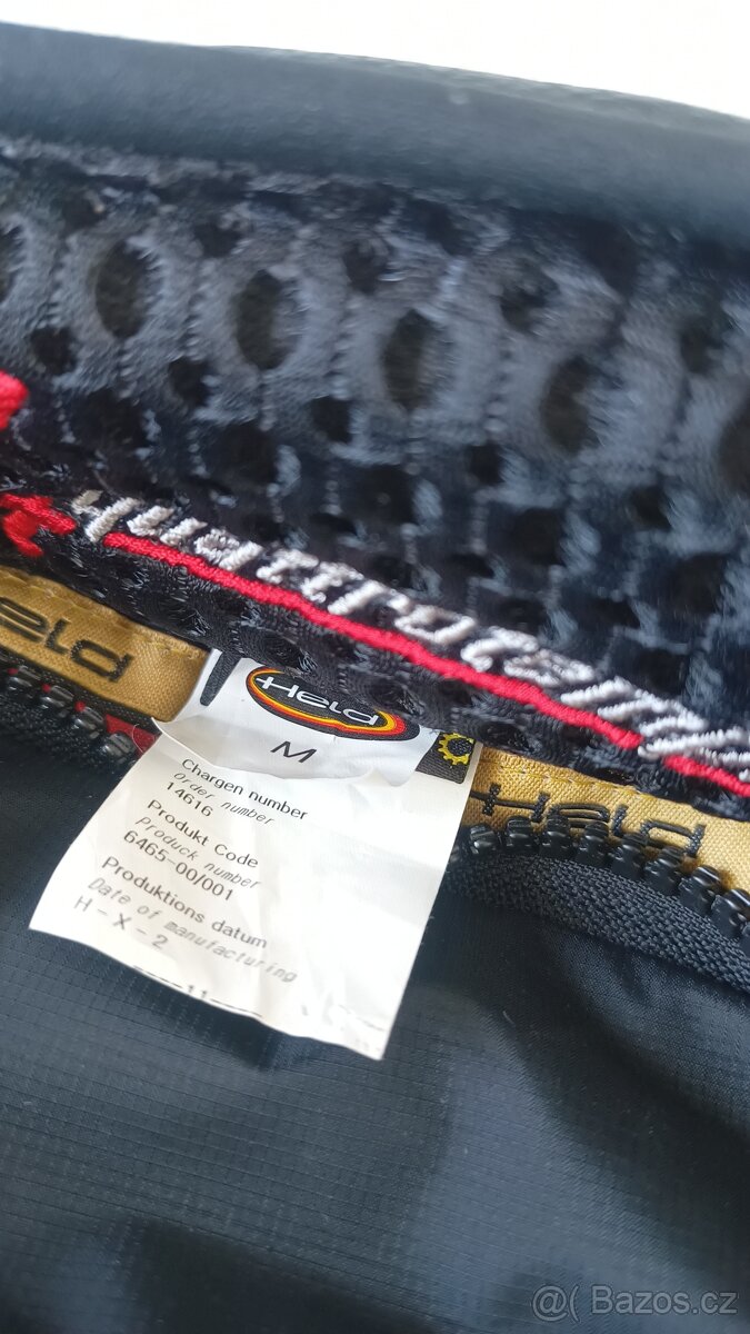 HELD 2-dilna moto kombineza koza / textil goretex, vel. M - 5