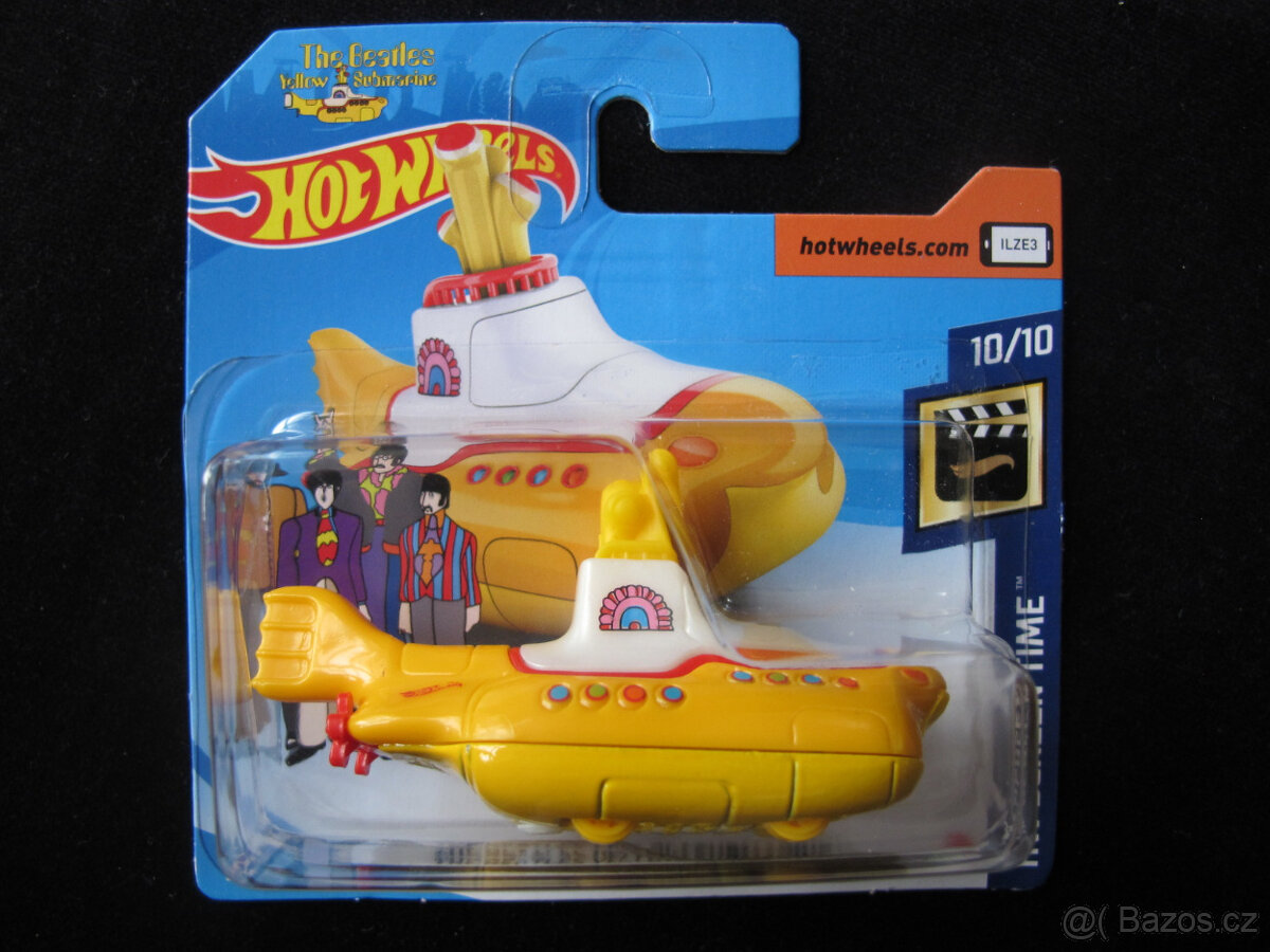 Hot Wheels The Beatles Yellow Submarine Žlutá ponorka - 5