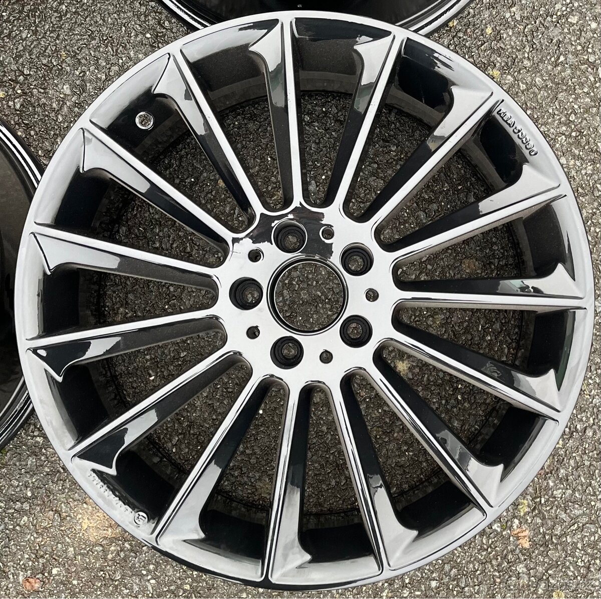 Alu disky Carmani, 5x112, R19, černé, TOP - 5