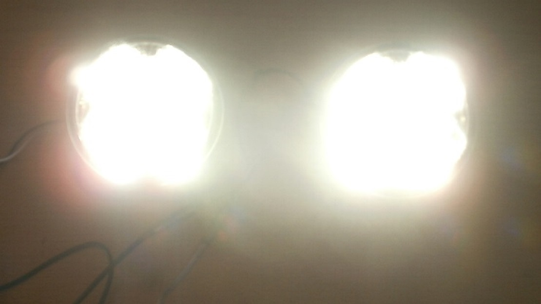 Světla pro denní svícení-Hadex-DRL-2x4-LED.12/24-V. - 5