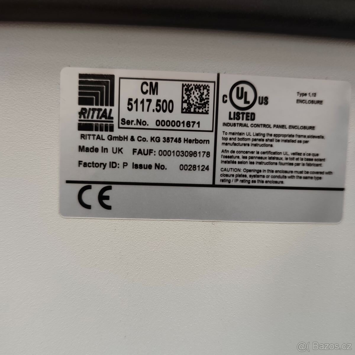 Industriální elektro rozvaděč pro CNC automatizaci original - 5