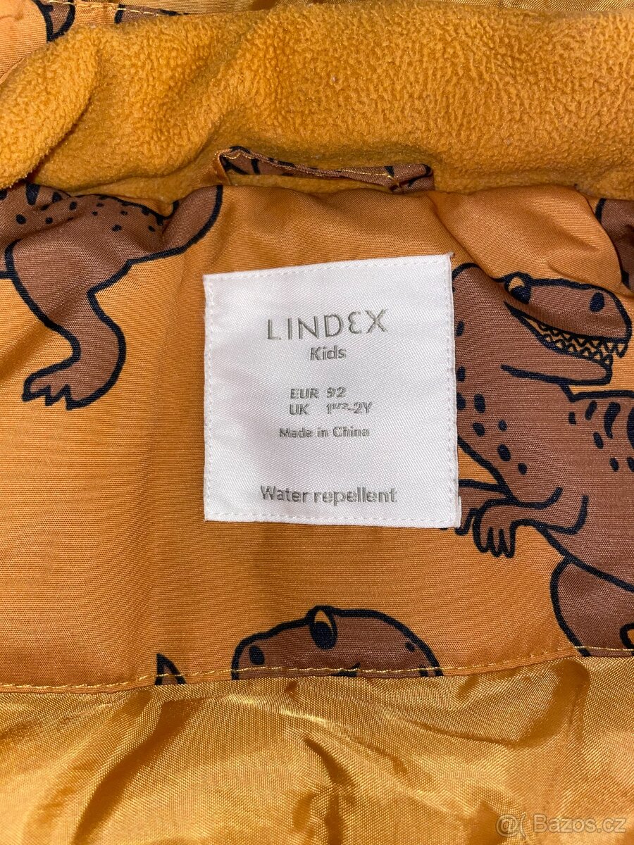 Zimní bunda s dinousaury Lindex - 5