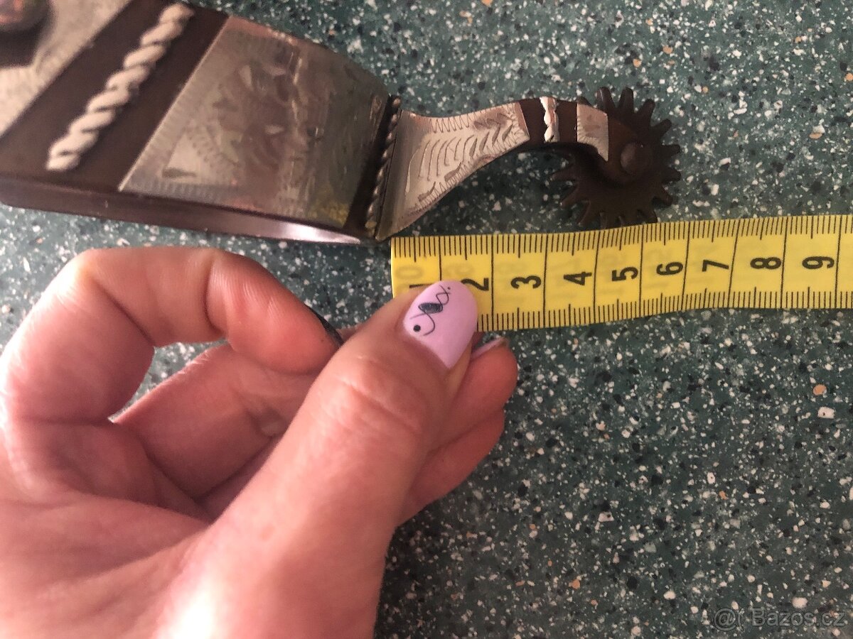 Westernové ostruhy Metalab FG - 5