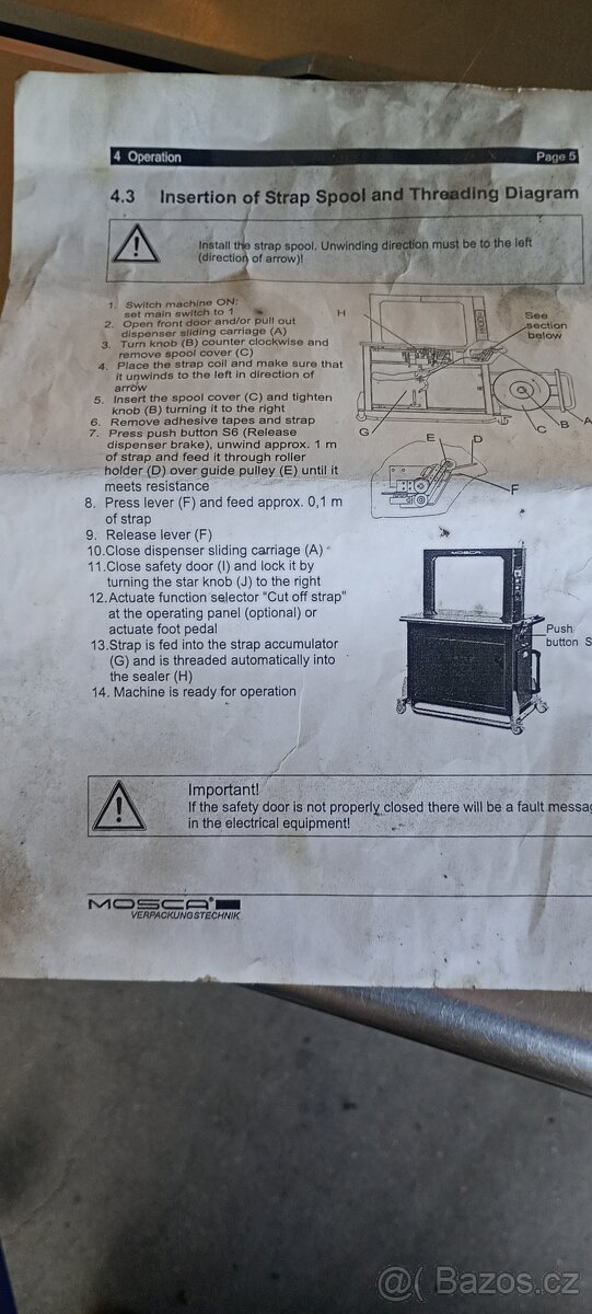 Vázací stroj mosca - 5