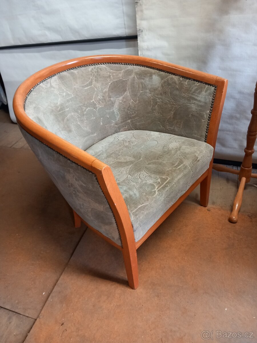 Retro křesla,lampa - 5