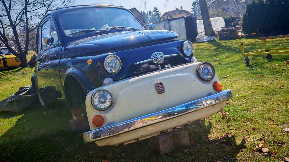 Dekorace předního čela na stěnu Fiat - 5