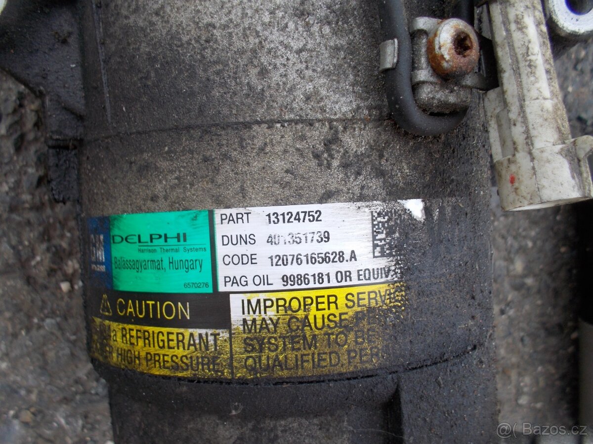 Startér, klimakompresor - Astra H 1.9CDTI - 5