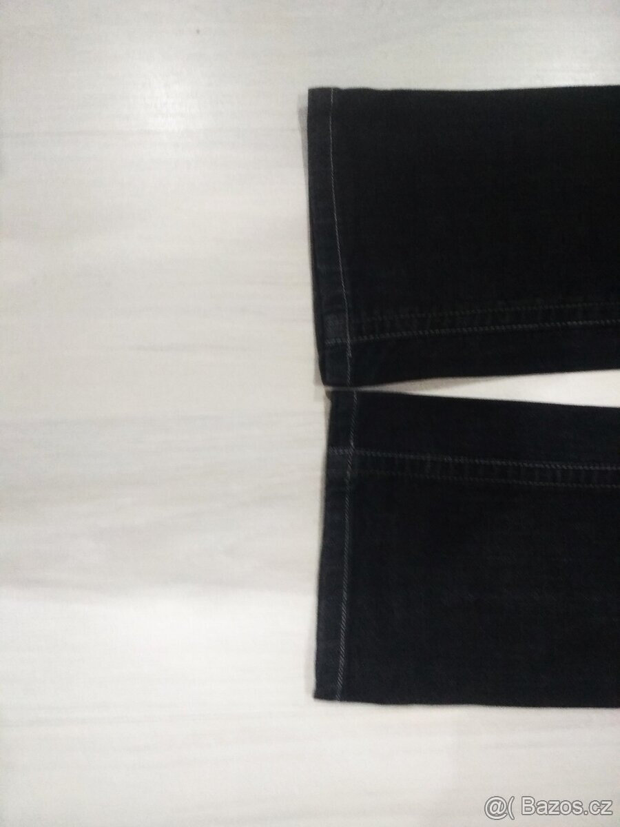 Dámské černé rifle C&A / velikost 38 - 5