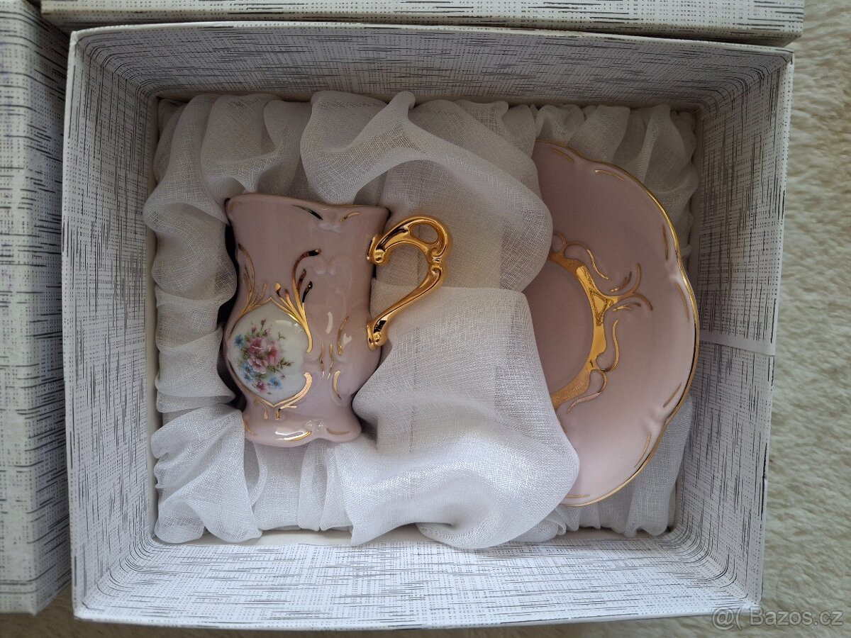 retro sada porcelánu Amfora Bohemia - 5